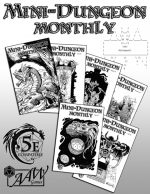 Mini-Dungeon Monthly (#zinequest - 12 Issues)