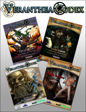 Veranthea Codex Splatbooks (4 Titles)