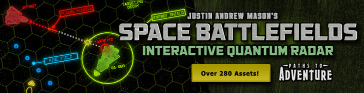 Space Battlefields Quantum Radar Virtual Table Assets!